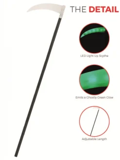 Le med Grønt LED Lys, 100 cm