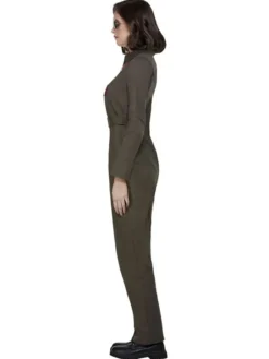 Licenseret Top Gun Jumpsuit Khakigrøn, Dame