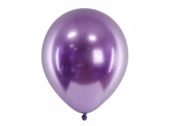 Lilla Chrome Ballon, 30 cm