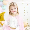 Lille Deluxe Hårbånd m/Stjerner & Guld Glitter