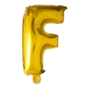 Lille Guld Folie Bogstav "F"
