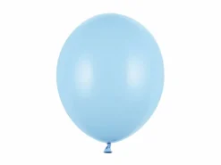 Lyseblå Balloner 30 cm, 10 stk.