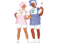 Lyseblåt Baby Kostume
