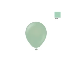 Lysegrøn Ballon - Kalisan Winter Green, 13 cm
