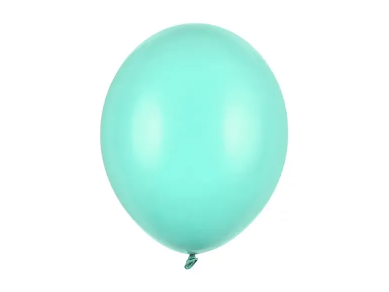 Lyse Mintgrønne Balloner 30 cm, 50 stk.