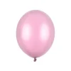 Lyserød Ballon Metallisk, 23 cm