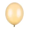 Lys Orange Ballon Metallisk, 30 cm