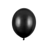 Metallic Black Latexballon, 12 cm