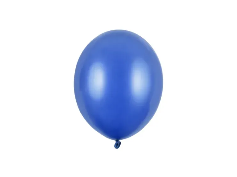 Metallic Blue Latexballon, 12 cm