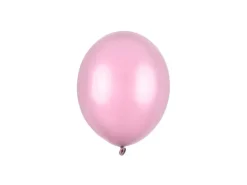 Metallic Candy Pink Latexballon, 12 cm