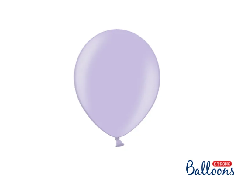 Metallic Lavendel 5" Balloner, Pose m/100 stk.