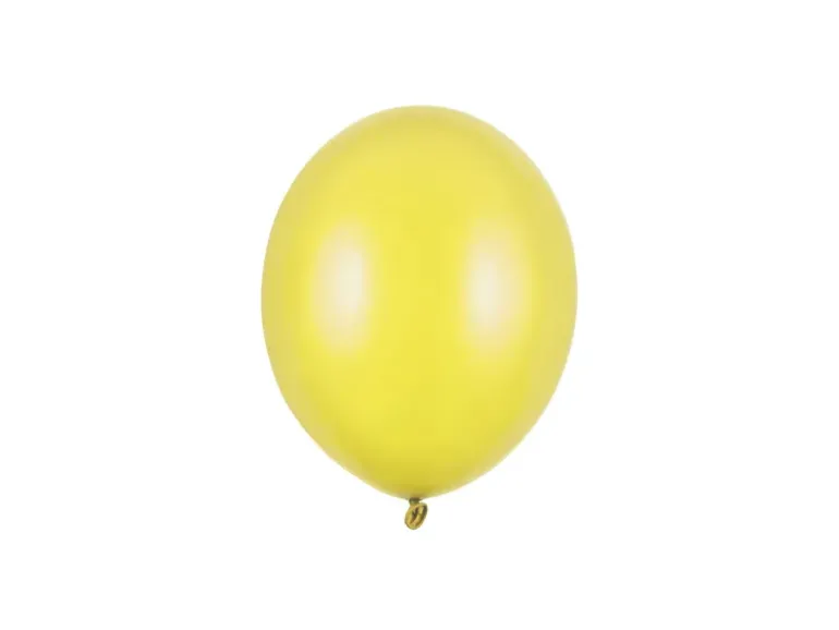 Metallic Lemon Zest Latexballon, 12 cm