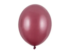 Metallic Maroon, 5" Balloner, Pose m/100 stk.