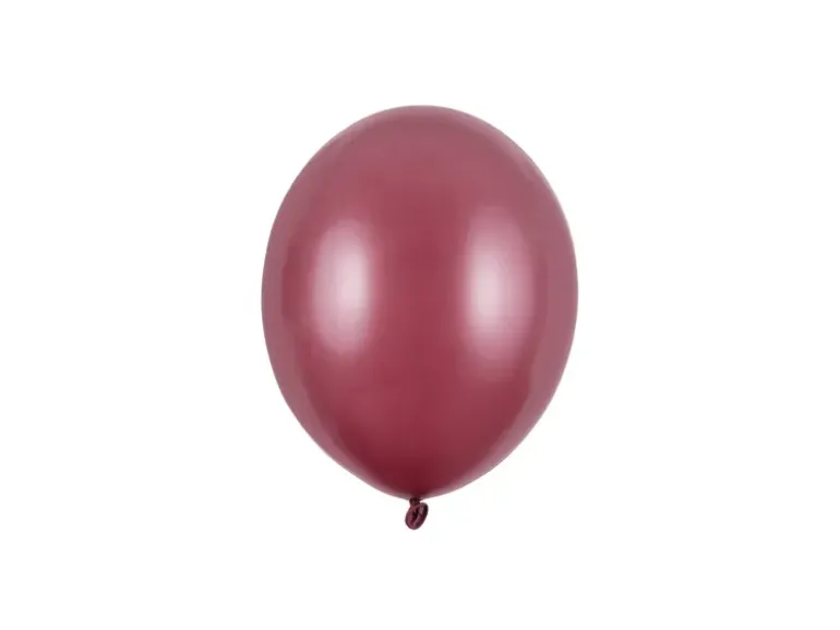 Metallic Maroon Latexballon, 12 cm