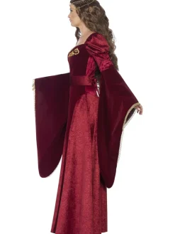 Middelalder Dronning Kostume