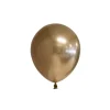 Mini Ballon Guld Chrome, 12 cm