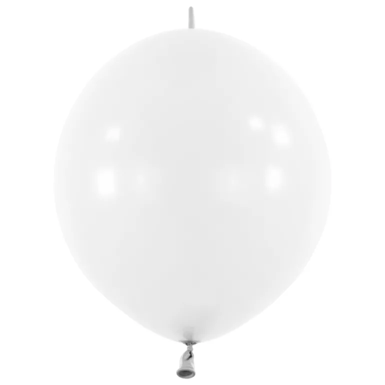 Mini Link-Ballon Frosty White, 15 cm