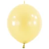 Mini Link-Ballon Vanilla Cream, 15 cm