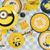 Minions paptallerkener - 6 stk. 18 cm.
