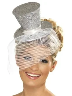 Mini sølv hat
