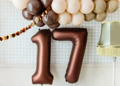 Mocca Brun Tal Ballon 86 cm - 7