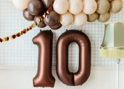 Mocca Brun Tal Ballon 86 cm - 1