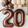 Mocca Brun Tal Ballon 86 cm - 2
