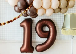 Mocca Brun Tal Ballon 86 cm - 9