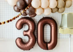 Mocca Brun Tal Ballon 86 cm - 3