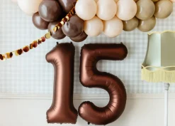 Mocca Brun Tal Ballon 86 cm - 5