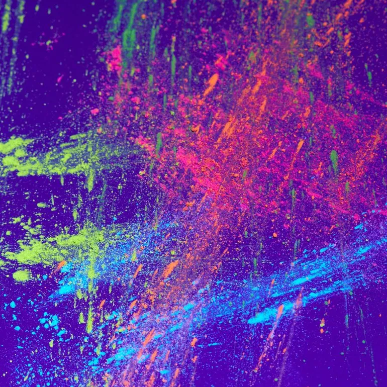 Moon Glow Intense Neon UV Pigment Shaker, Rød