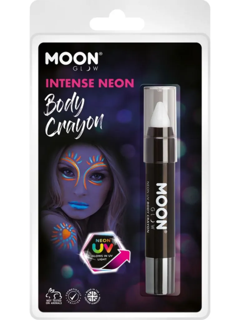 Moon Intense UV Crayon Body, Hvid