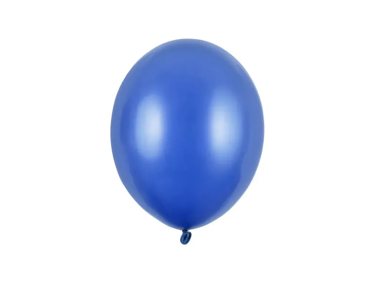 Mørkeblå Ballon Metallisk, 23 cm