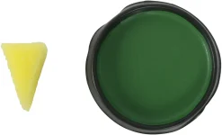 Mørkegrøn Makeup med Svamp, 9 gr