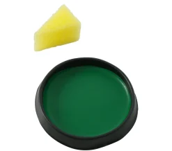 Mørkegrøn Makeup med Svamp, 9 gr