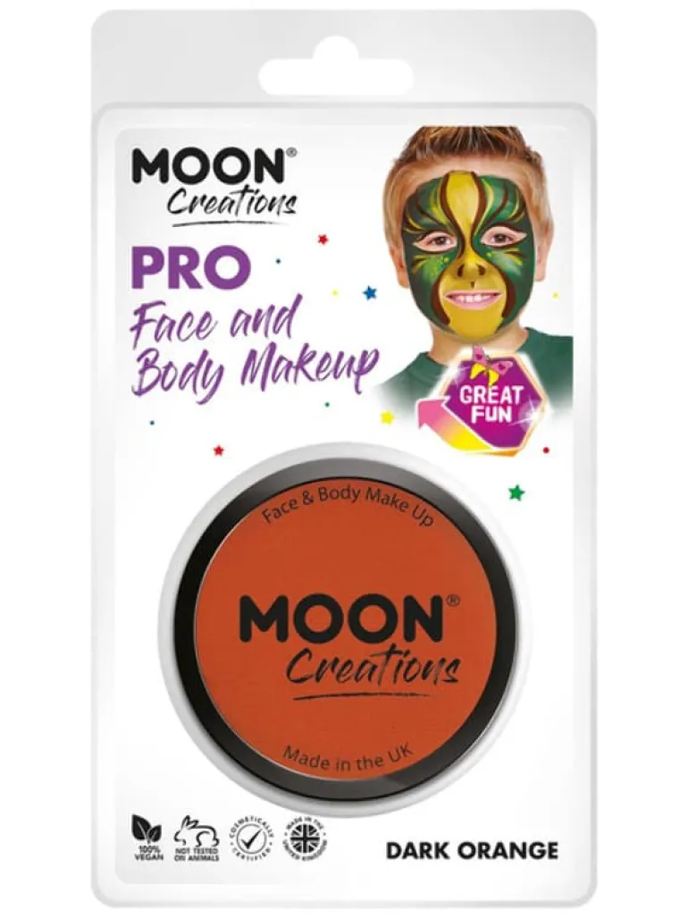Mørk Orange Cake Ansigtsmaling - Vegan Make-up