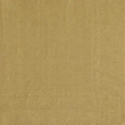 Natur Brune Frokostservietter 33 x 33 cm, 25 stk.