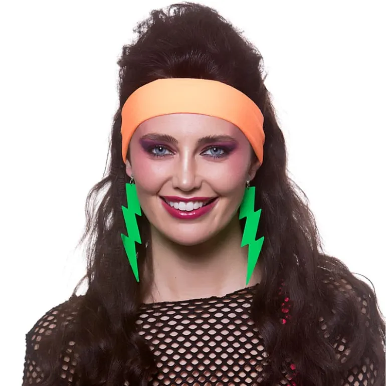 Neon Orange 80'er Pandebånd