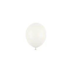 Off White Latexballon, 12 cm