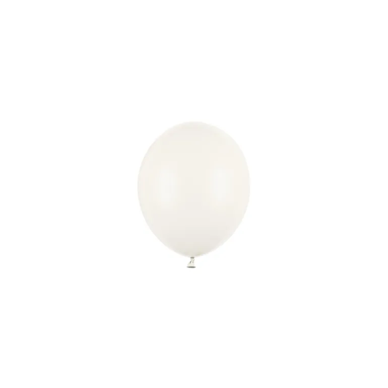 Off White Latexballon, 12 cm