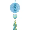Oh Baby! Lyseblå Honeycomb m/Tassel