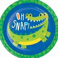 Oh Snap! Alligator Middagstallerkner 22.2 cm, 8 stk.