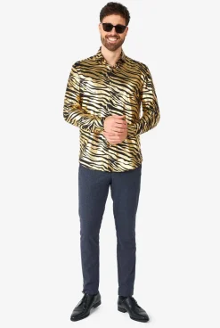 OppoSuits ® Tiger Shiner Skjorte