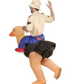 Oppustelig Struds Kostume