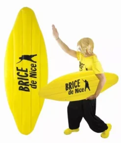 Oppusteligt Gult Surfboard 115 cm - Brice de Nice