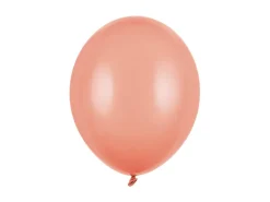 Orange Balloner "Pastel Peach" 30 cm, 10 stk.
