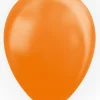 Orange Peach Balloner Naturlatex, Metallic 50 stk.