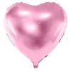 Oversize Folie Ballon 61 cm, Lyserødt Hjerte