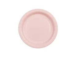 Paptallerkener Lyserød 18 cm (6 stk.)