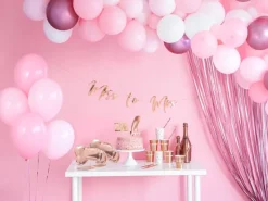 Partygardin Lyng Metallic